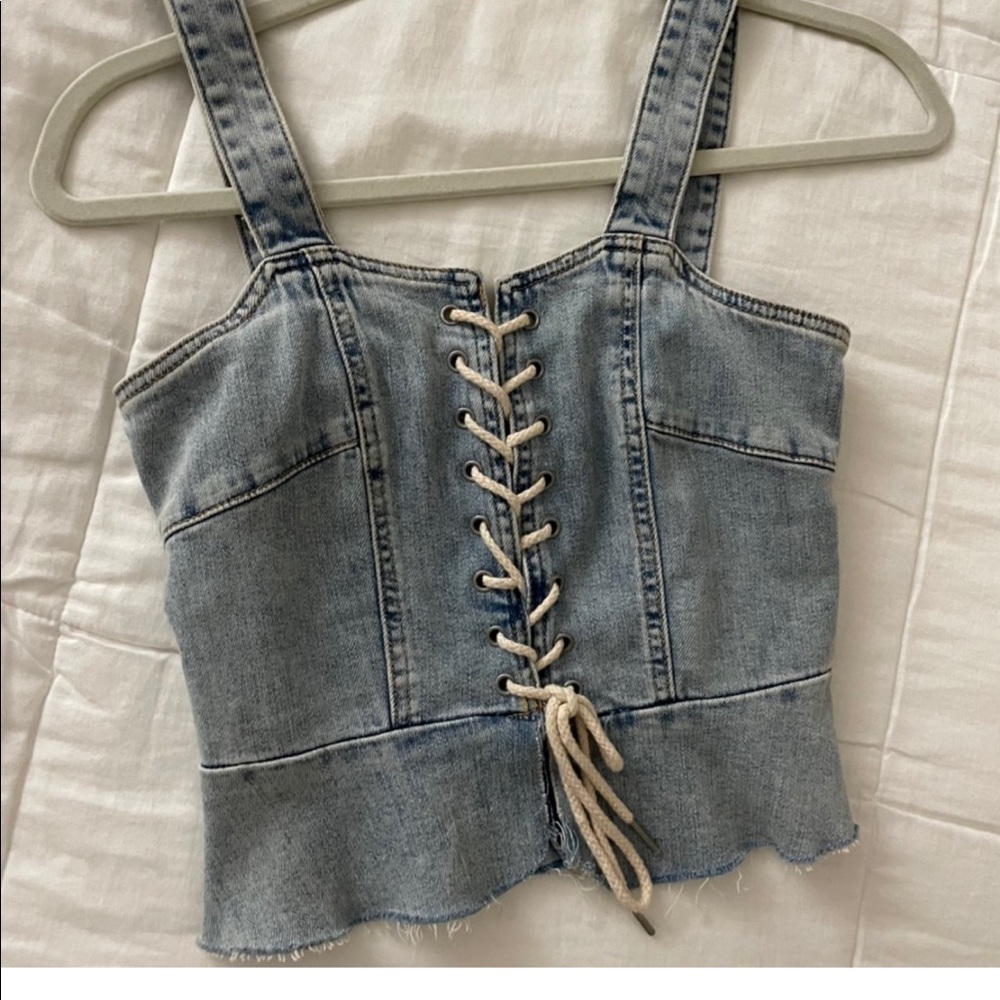 DENIM TOP